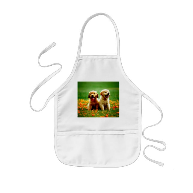 Delantal Infantil perros niños Apron (Frente)