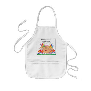 Delantal Infantil Personaliza a Apron para el Chica "Mejor Pequeño 
