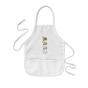 Delantal Infantil Personalizado Dairy Cows Apron