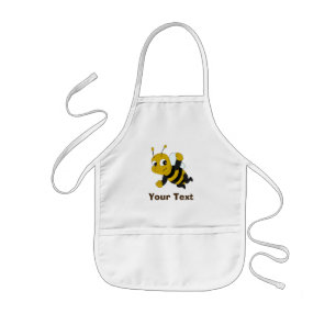Delantal Infantil Personalizado de abejas personalizado