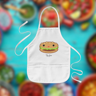 Delantal Infantil Personalizado de Cheeseburger