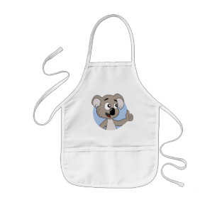 Delantal Infantil Personalizado del oso de Koala