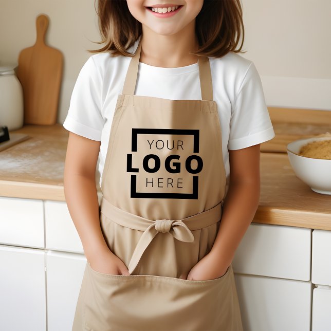 Delantal Infantil Personalizado Empresarial Logotipo Empleado (Subido por el creador)