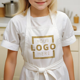 Delantal Infantil Personalizado Empresarial Logotipo Empleado