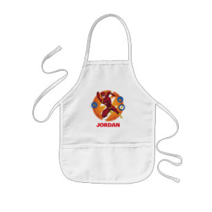 Delantal Infantil Personalizado Flash Laboratory Running Graphic
