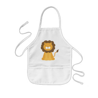 Delantal Infantil Personalizado Leon