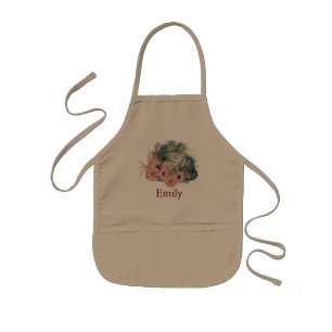 Delantal Infantil Personalizado personalizado niño de gato animal