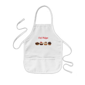 Delantal Infantil Personalized kid apron, custom name kid apron