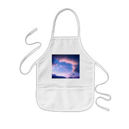 Delantal Infantil Pink clouds