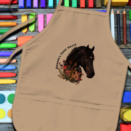 Delantal Infantil Pintar con sabor a caballo