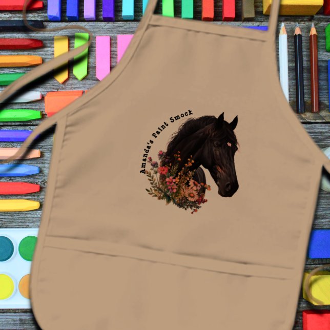 Delantal Infantil Pintar con sabor a caballo (Subido por el creador)