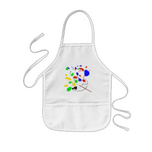 Delantal Infantil Pinte la paleta