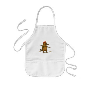 Delantal Infantil Plato ornitorrinco equilibrista