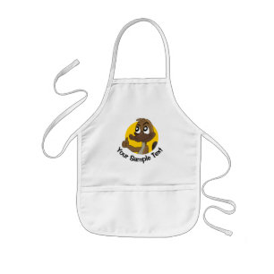 Delantal Infantil Platypus dando pulgares hacia arriba