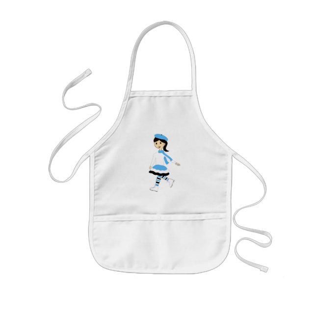 Delantal Infantil Princesa de Hielo (Frente)