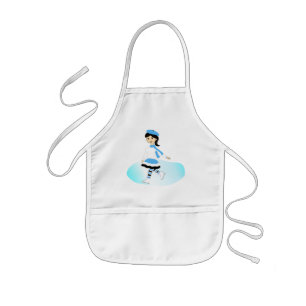 Delantal Infantil Princesa de Hielo