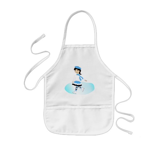 Delantal Infantil Princesa de Hielo (Frente)