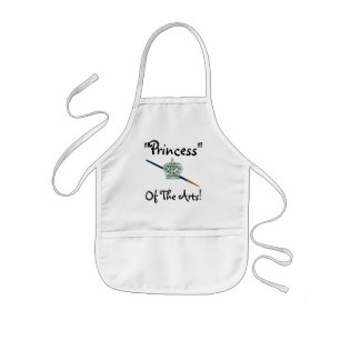 Delantal Infantil "¡Princesa de las Artes!" Apron para niños