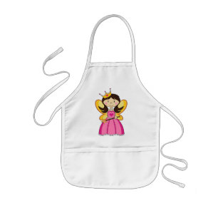 Delantal Infantil Princesa real linda Apron