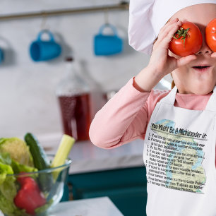 Delantal Infantil Puede ser un Michigander si: