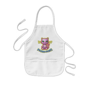 Delantal Infantil Purrfect Kids Apron