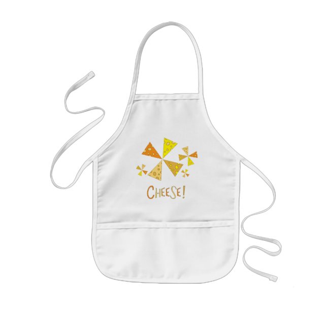 Delantal Infantil ¡Queso! (Frente)