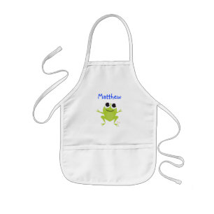 Delantal Infantil Rana linda