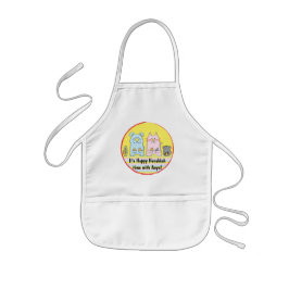 Delantal Infantil Ratón infantil Aprons y amigos de Hanukkah
