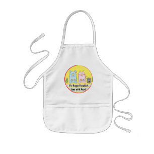 Delantal Infantil Ratón infantil Aprons y amigos de Hanukkah
