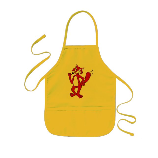 Delantal Infantil Red Fox Apron (Frente)