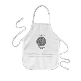 Delantal Infantil Regalo de Apron para navidades 2024