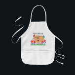 Delantal Infantil Regalo de Apron para niños personalizado<br><div class="desc">Apron para niños. ¡Un gran regalo para las vacaciones! "Shmutz" significa "un pequeño desastre" en yiddish! (¡Sí! ¡Los niños hacen eso!) Personaliza el uso de tu tipo de letra, tamaño, color y texto favorito. Tamaño: Niños Pintando, dibujando, artesanías - todas las grandes actividades, pero duro en la ropa. Este delantal...</div>