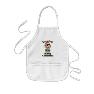 Delantal Infantil Regalo de bebé lindo de Navidad