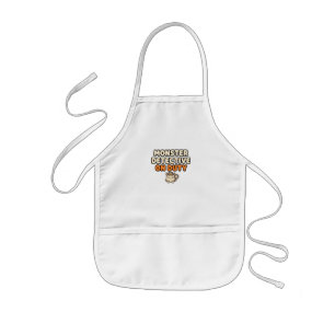 Delantal Infantil Regalo de detective de monstruos de servicio - Reg