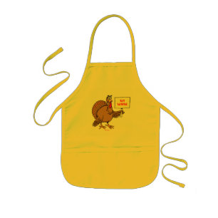 DELANTAL INFANTIL REGALOS JUDÍOS DIVERTIDOS DE THNAKSGIVUKKAH JÁNU