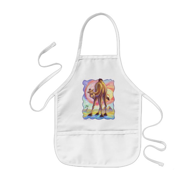 Delantal Infantil Regalos y accesorios para camellos (Frente)