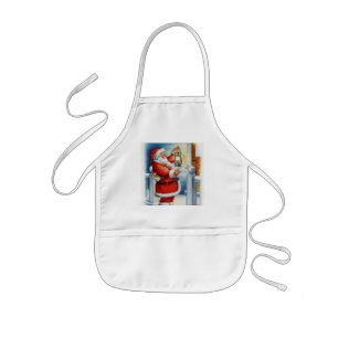 Delantal Infantil Santa 001