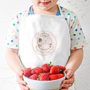 Delantal Infantil Santa vaca... soy Apron Cute