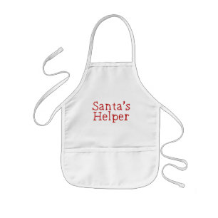 Delantal Infantil Santa's Helper - Navidades