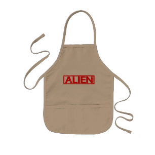 Delantal Infantil Sello Alien