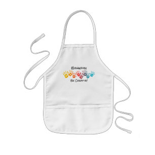Delantal Infantil Ser arte creativo Apron de niño personalizado
