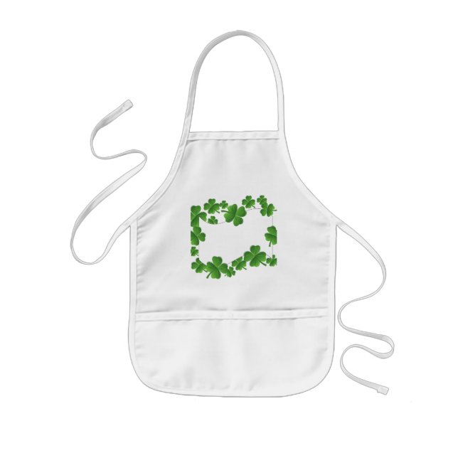 Delantal Infantil Shamrock (Frente)