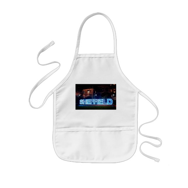 Delantal Infantil Sheffield, frente al ayuntamiento (Frente)