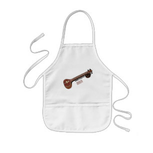 Delantal Infantil Sitar personalizado ilustracion