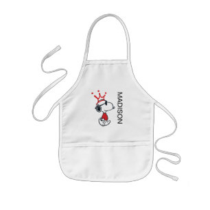 Delantal Infantil Snoopy - Joe Guay Crown   Añadir su nombre