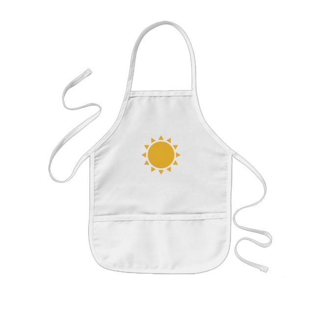 DELANTAL INFANTIL SOL (Frente)