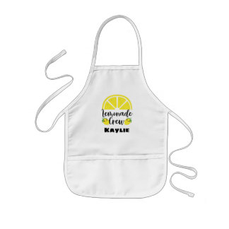 Delantal Infantil Soporte de Lemonade Crew Personalizada Lemonade