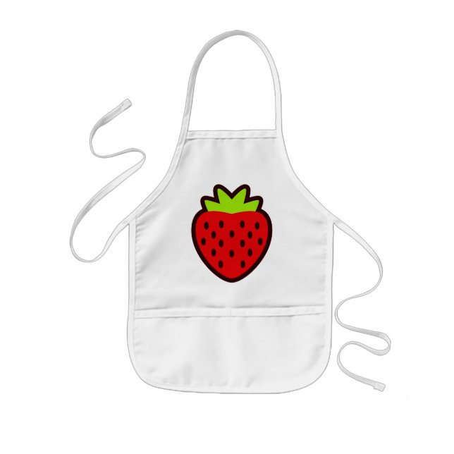 DELANTAL INFANTIL STRAWBERRY (Frente)