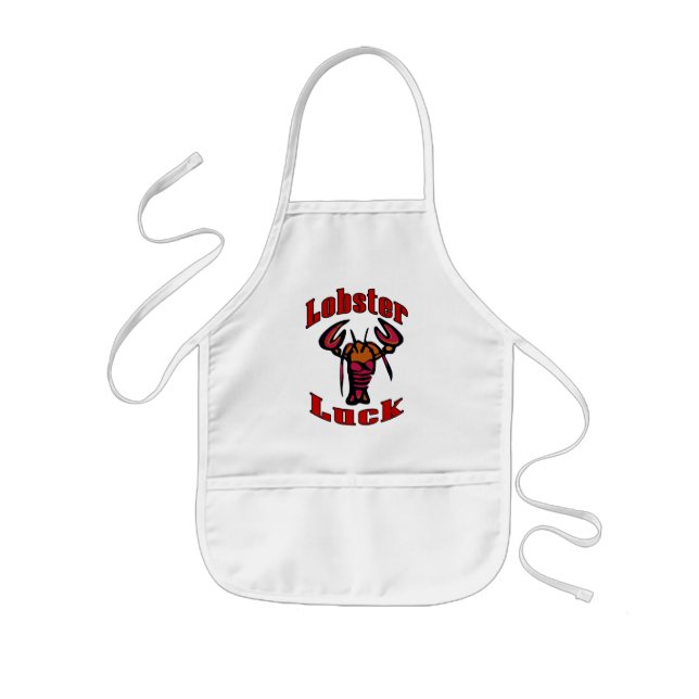 Delantal Infantil Stylish Lobster Art Apron (Frente)