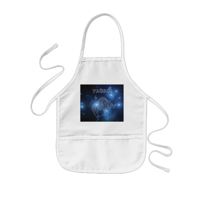 Delantal Infantil Tauro transparente (Frente)